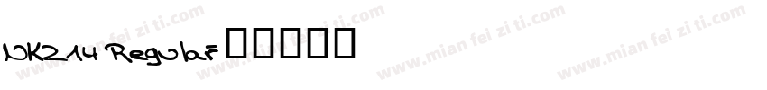 NK214 Regular字体转换